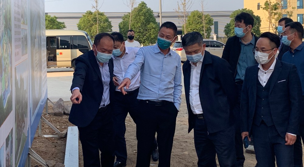 易德利文旅集团迎接孝感市领导调研考察